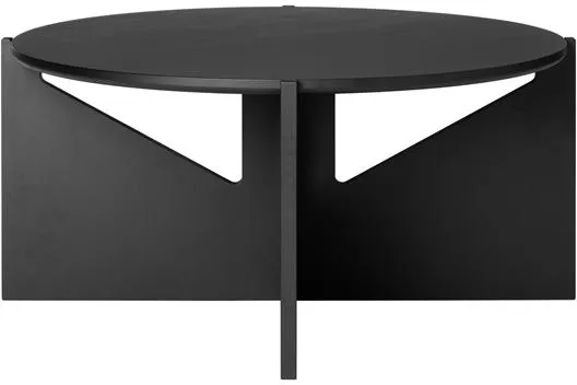 Kristina Dam Studio Simple Sofabord XL Sort Lakeret Egetræ